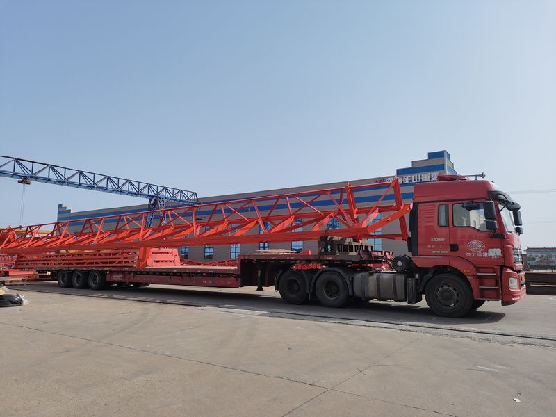 電動葫蘆門式起重機  MH10t—25m 制作完成，發(fā)往陜西榆林交付客戶使用